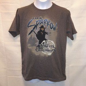Disney store Jack Sparrow boys large grey graphic